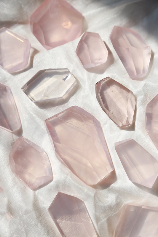 Mozambique Rose Quartz Freeform