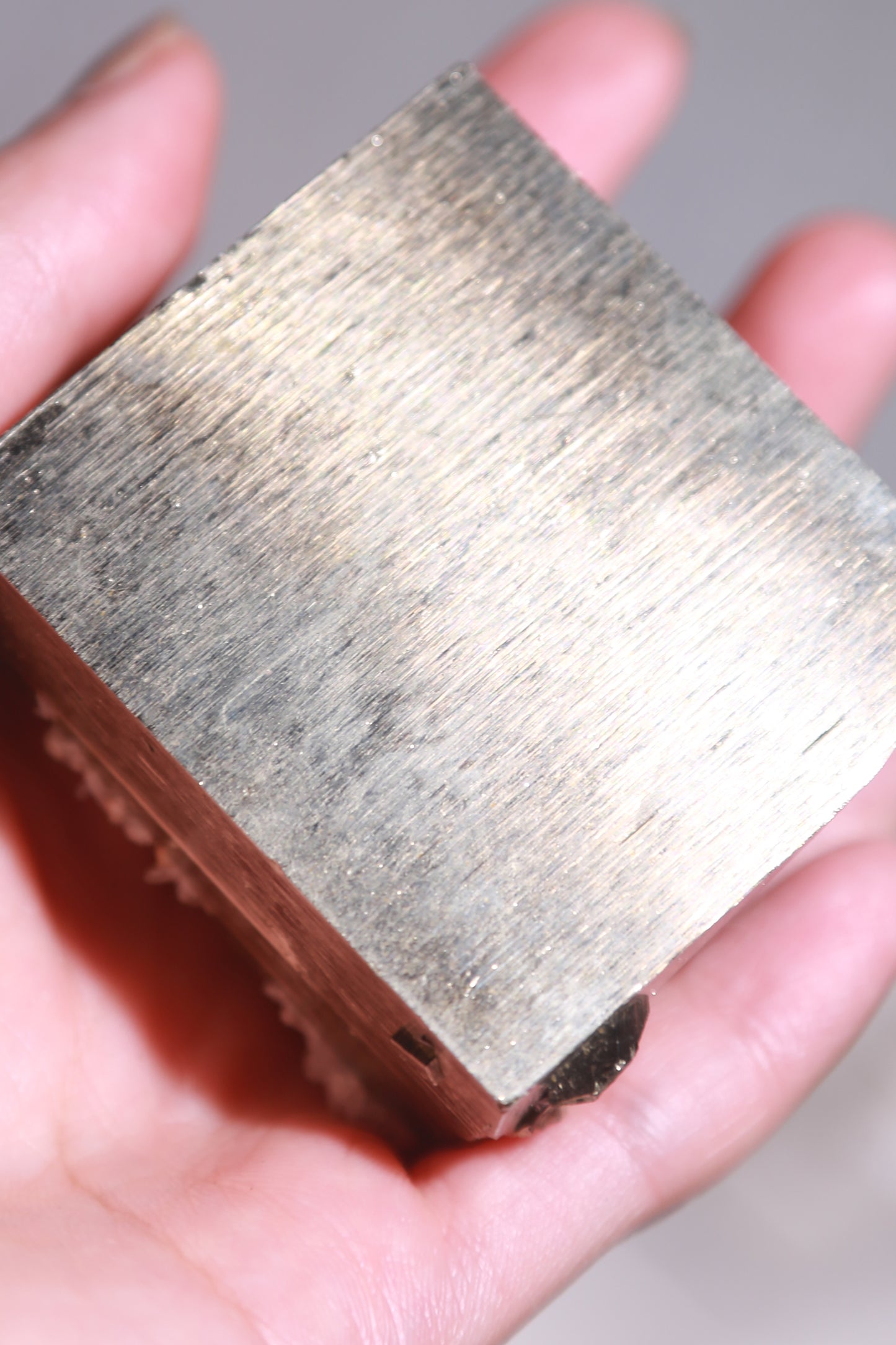 Peruvian Cubic Pyrite Large Singel Cube