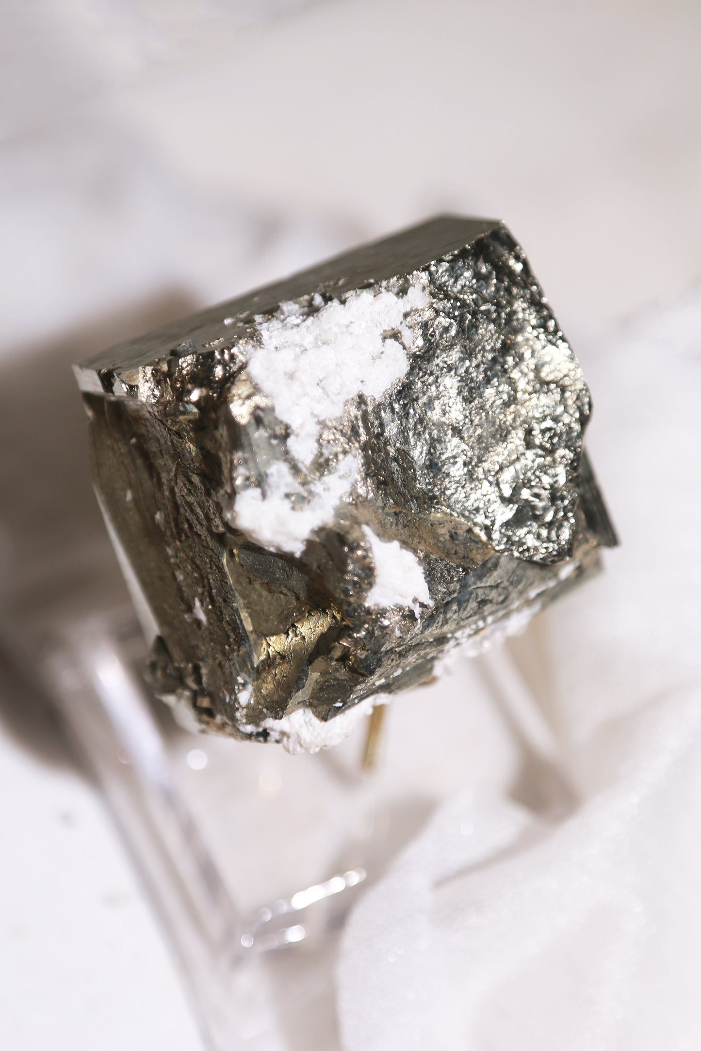 Peruvian Cubic Pyrite Large Singel Cube