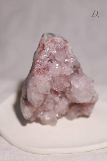 Pink Amethyst Druzy Cluster
