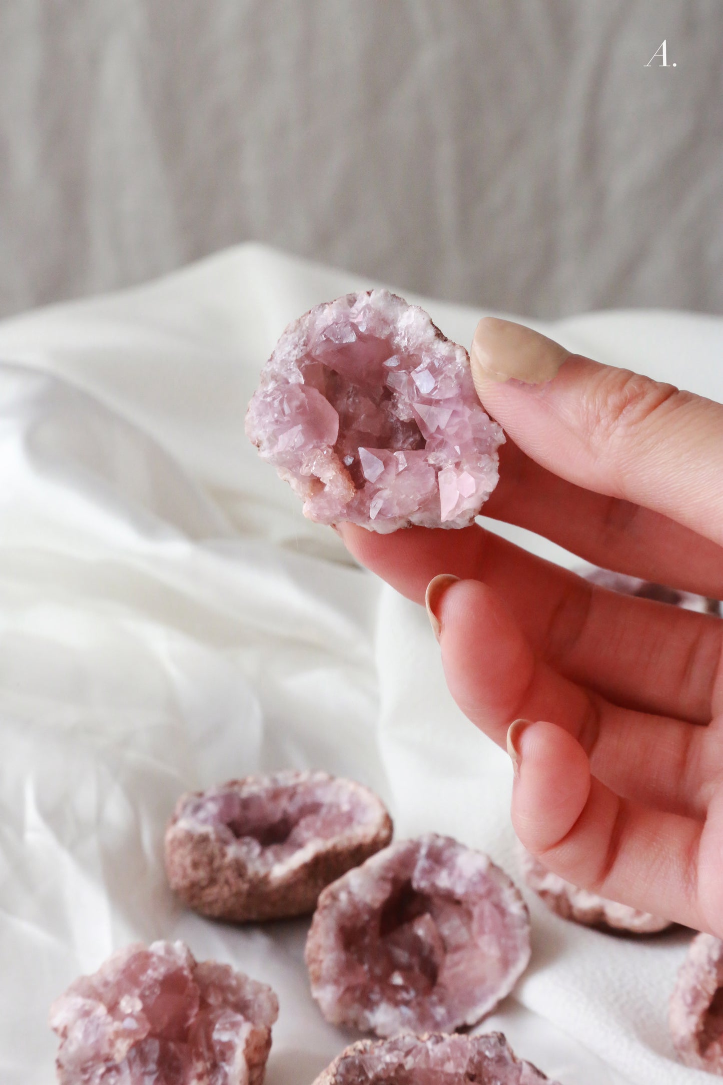 Pink Amethyst Geode [S]