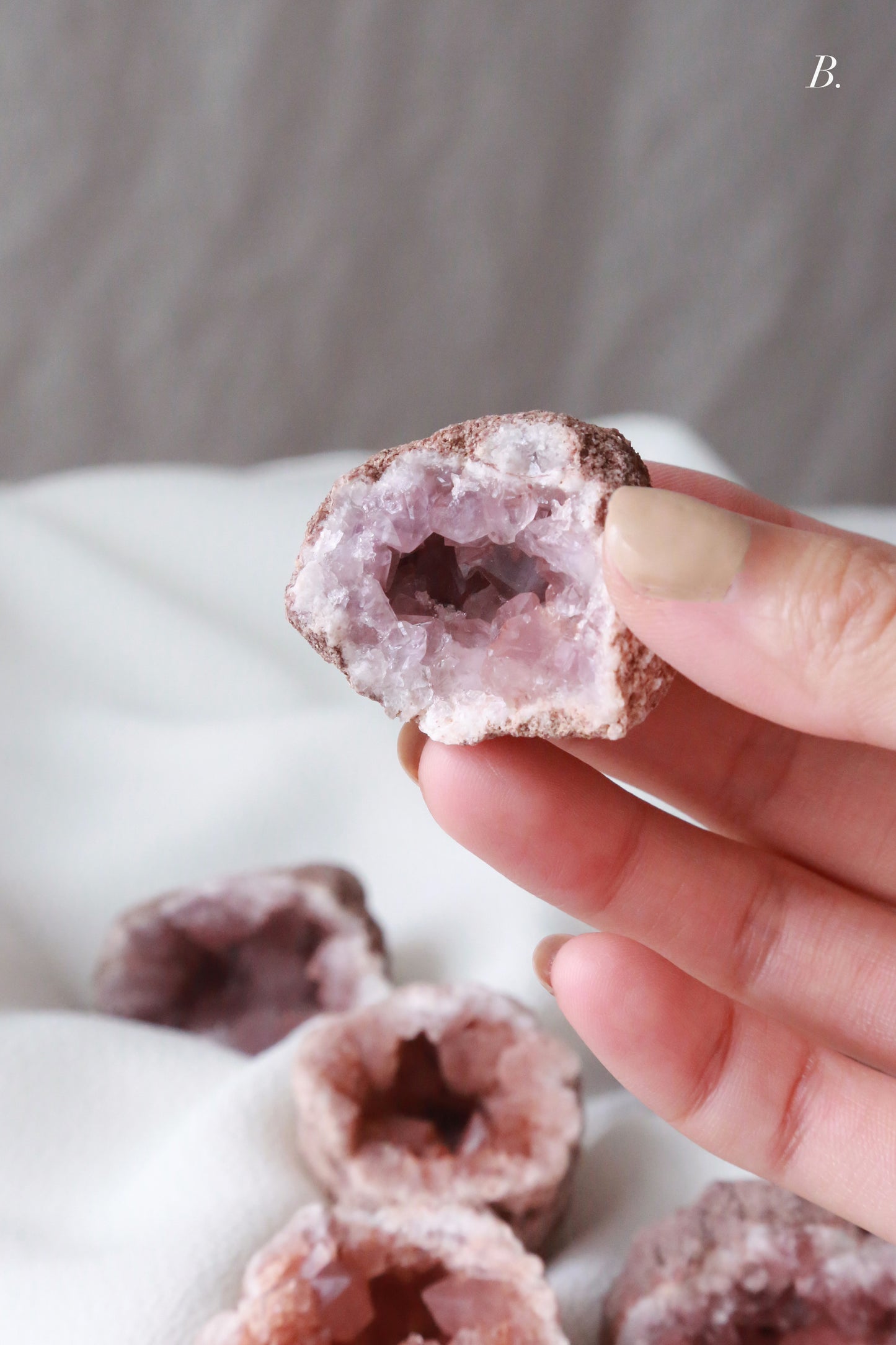 Pink Amethyst Geode [S]