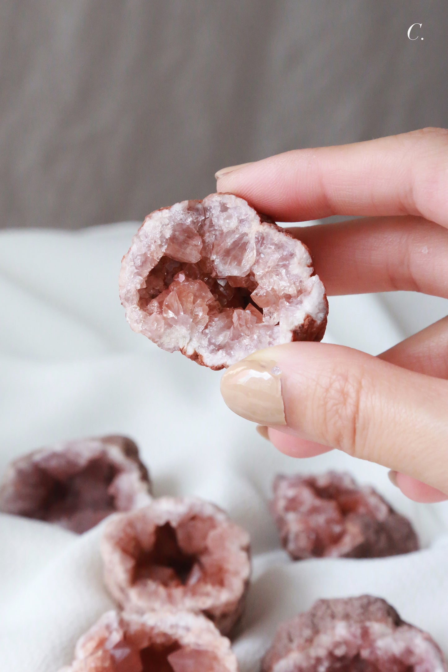 Pink Amethyst Geode [S]