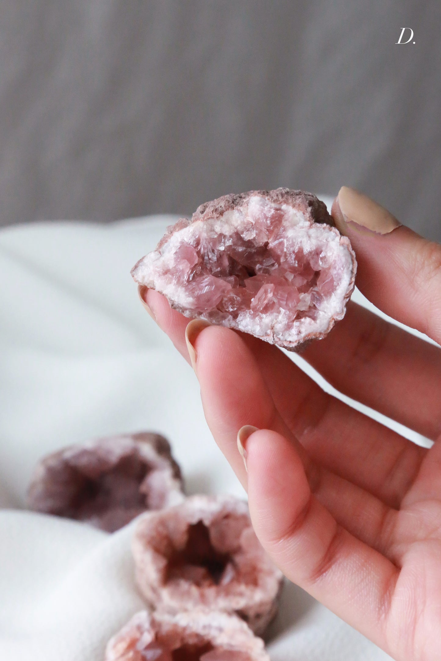 Pink Amethyst Geode [S]