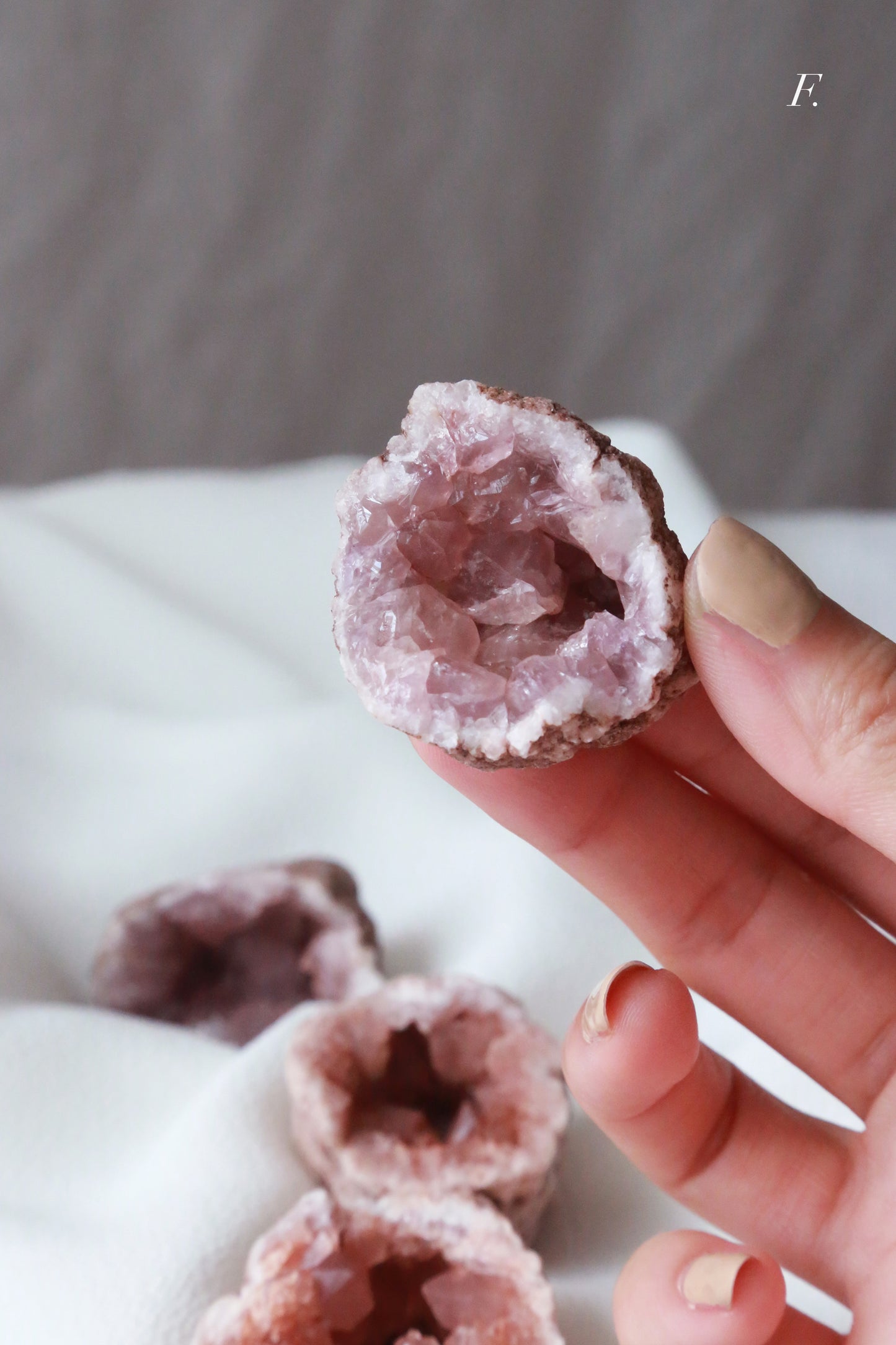 Pink Amethyst Geode [S]