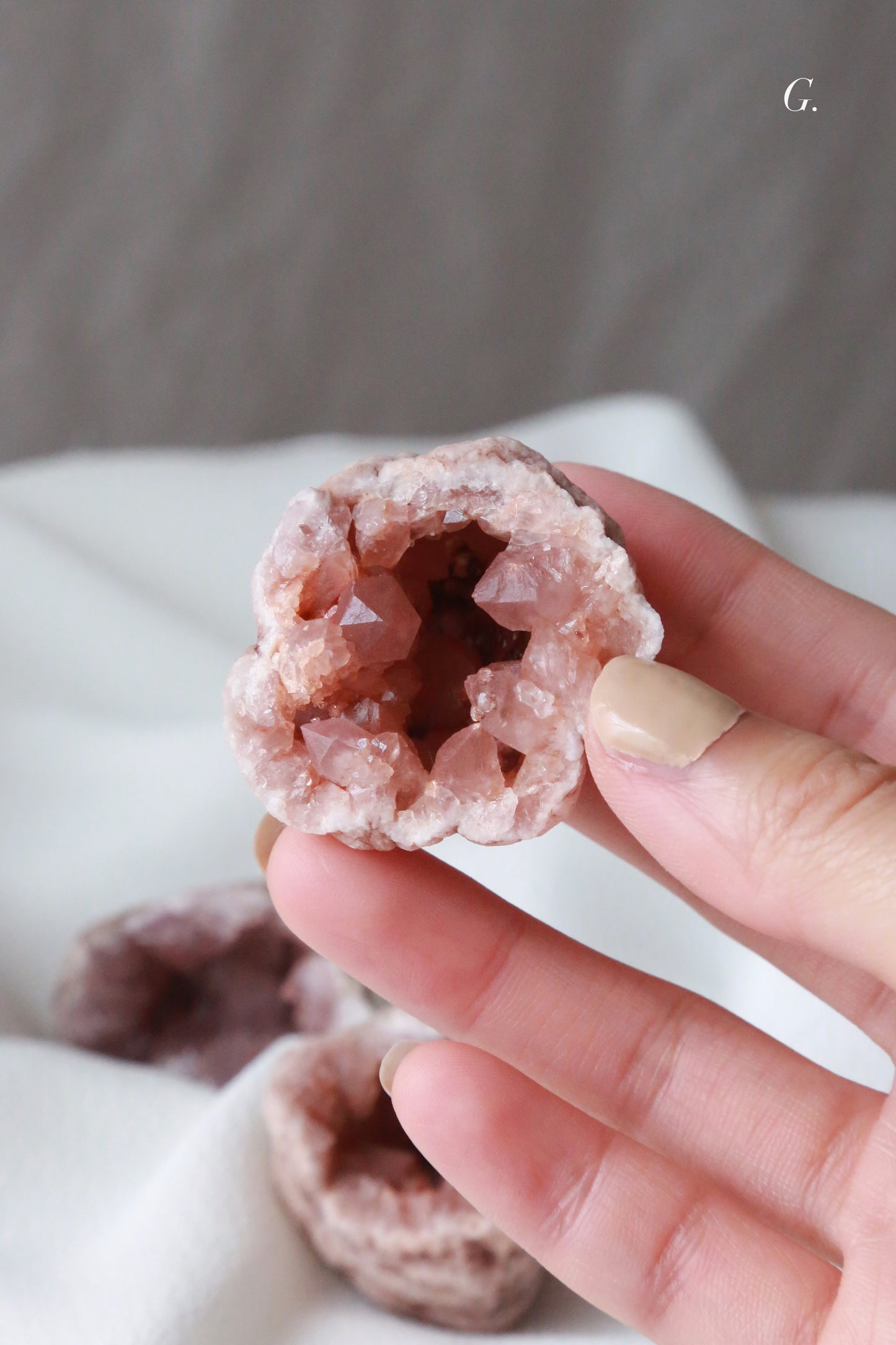 Pink Amethyst Geode [S]
