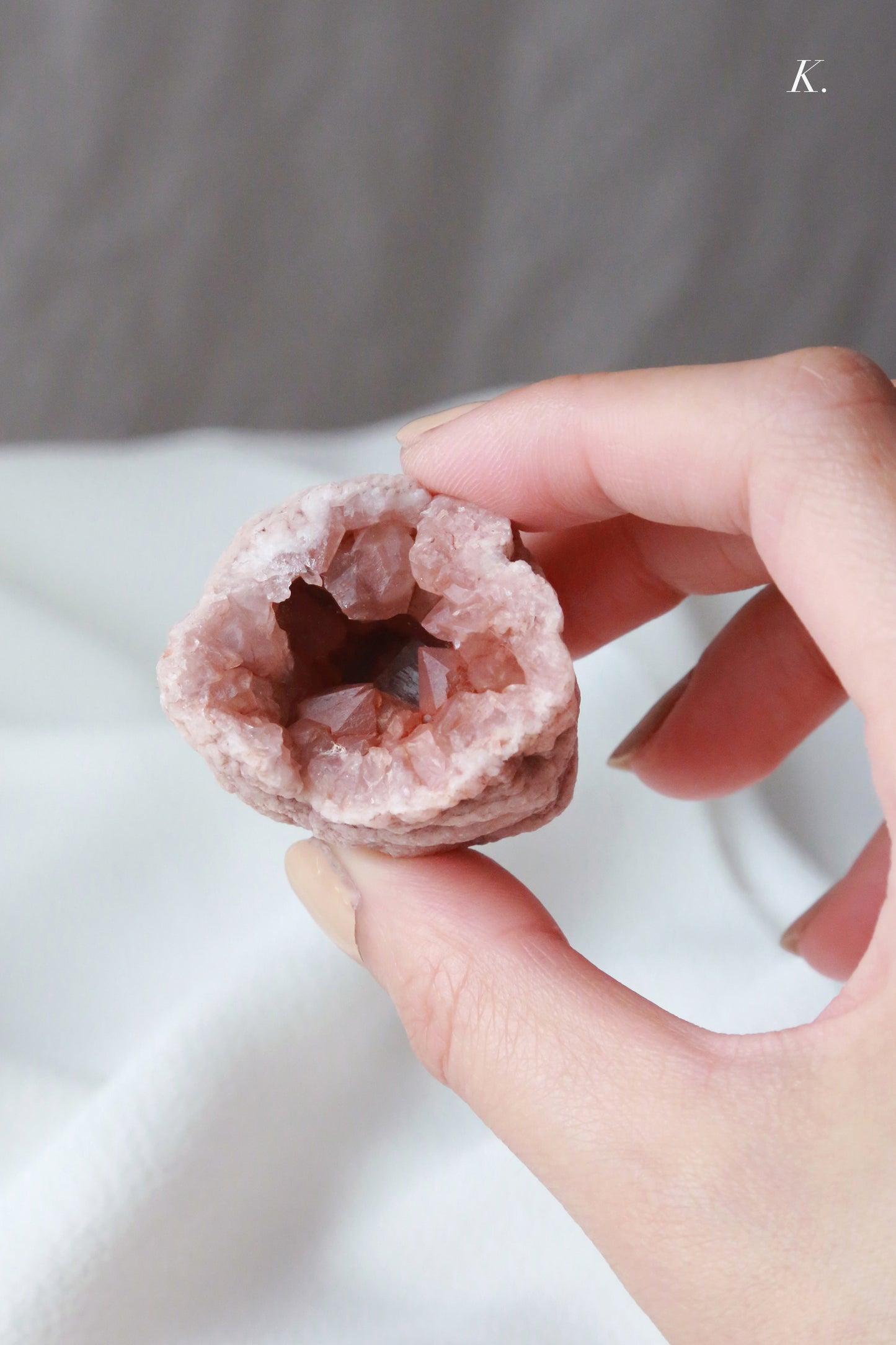 Pink Amethyst Geode [S]