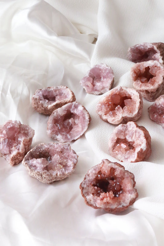 Pink Amethyst Geode [S]
