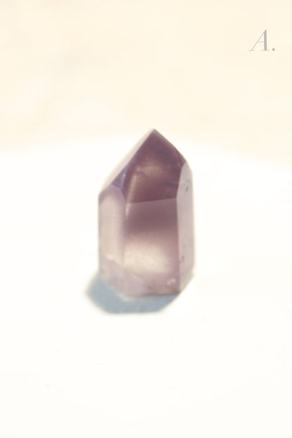 Purplish Pink Lithium Quartz Point
