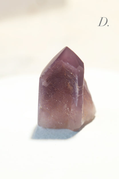 Purplish Pink Lithium Quartz Point