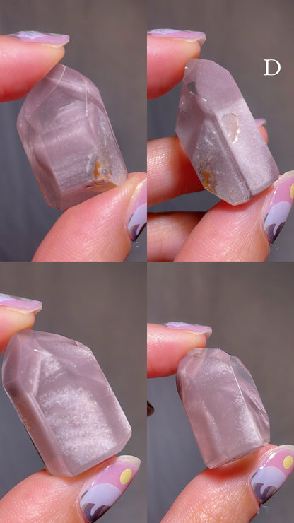 Pink Lithium Quartz Point