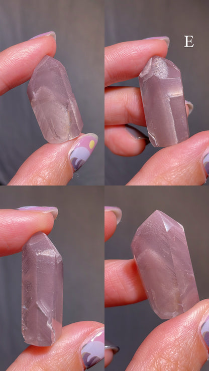 Pink Lithium Quartz Point
