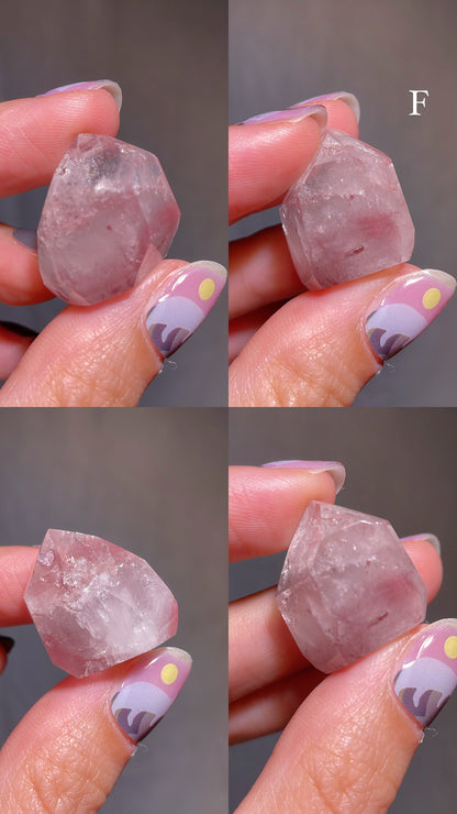 Pink Lithium Quartz Point