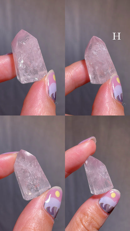 Pink Lithium Quartz Point