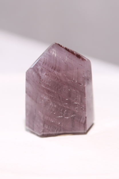 Weavy phantom Mauve Pink Lithium Quartz Tower