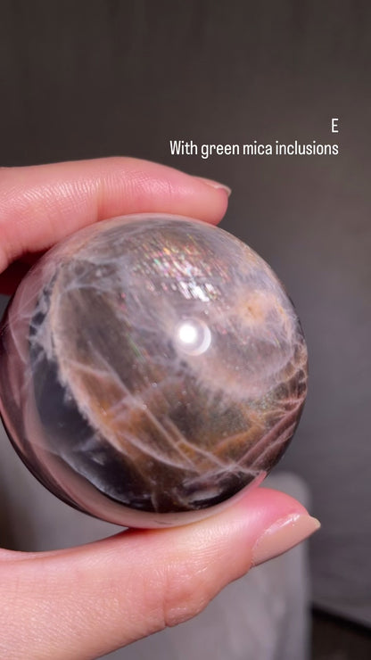 Black Sunstone Sphere