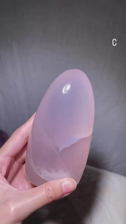 Rose Girasol/Girasol Quartz Freeform