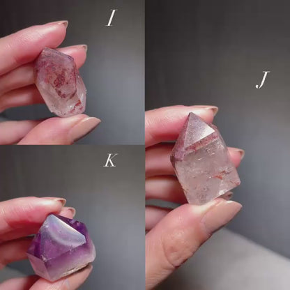 Dreamcoat lemurian Super Seven Coated Quartz Point