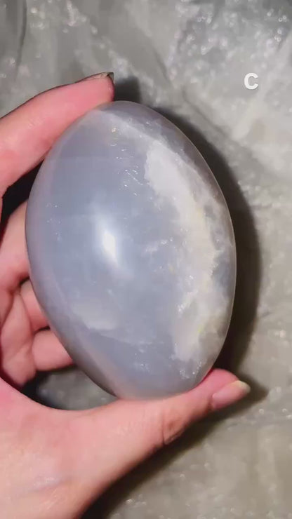 Blue Rose Quartz Freeform