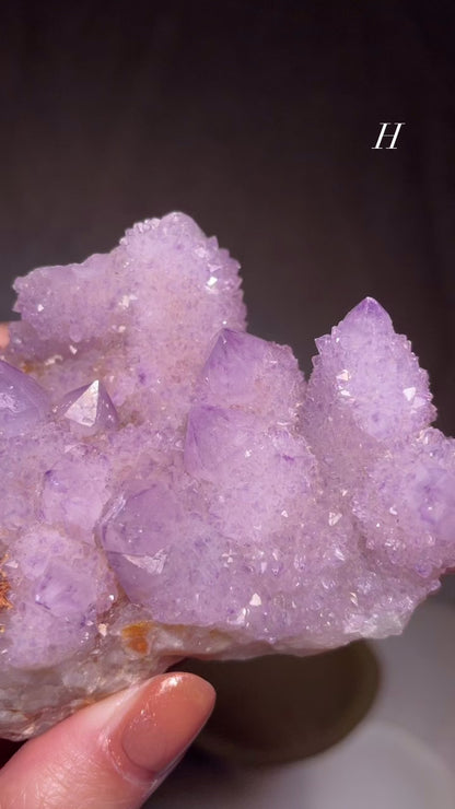 Spirit Quartz Amethyst Cluster [L]