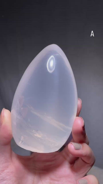 Rose Girasol/Girasol Quartz Freeform