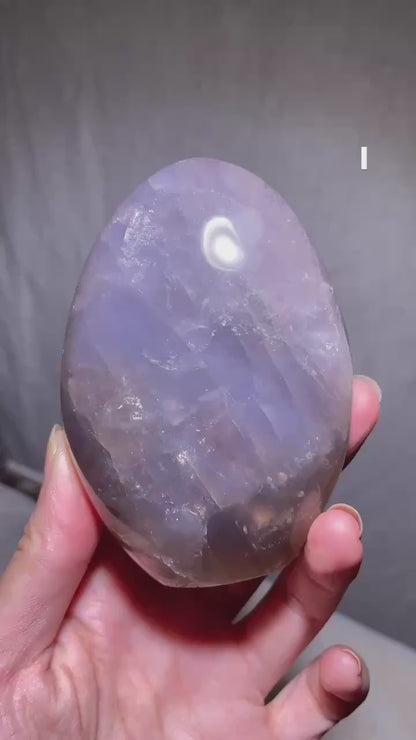 Blue Rose Quartz Freeform
