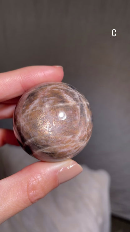 Black Sunstone Sphere