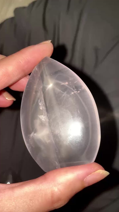 Starlight Glass Rose Quartz Flame