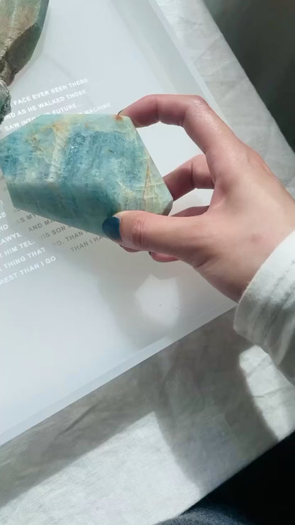 Brazilian Aquamarine Freeform XL