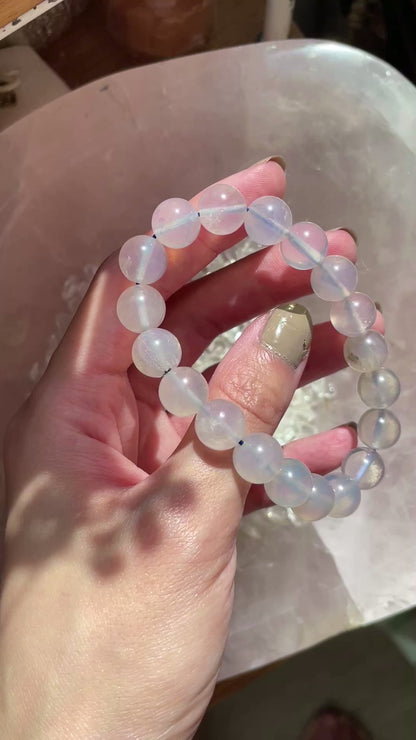 Blue Rose Quartz Bracelet