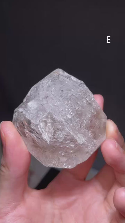 Fenster Elestial Quartz - Pakimer Diamond Quartz Cluster