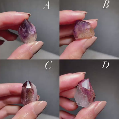 Dreamcoat lemurian Super Seven Coated Quartz Point