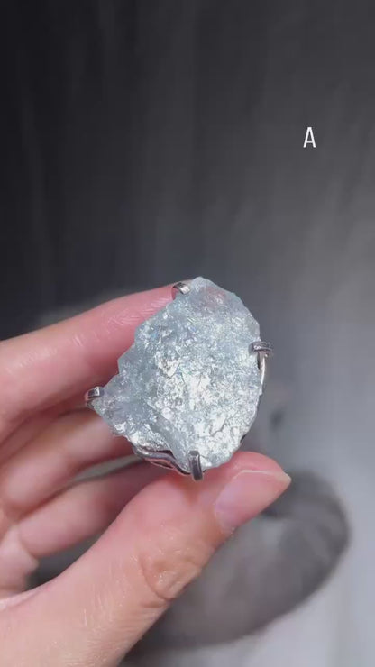 Aquamarine Wire RIng