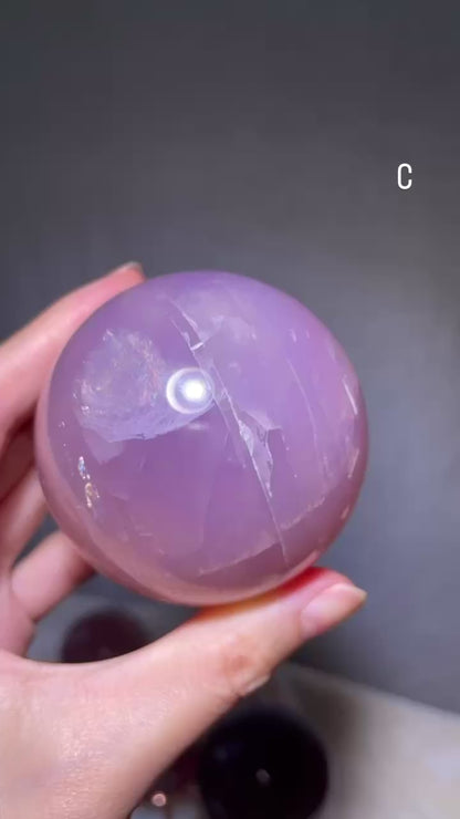 Vibrant Rose Quartz Sphere