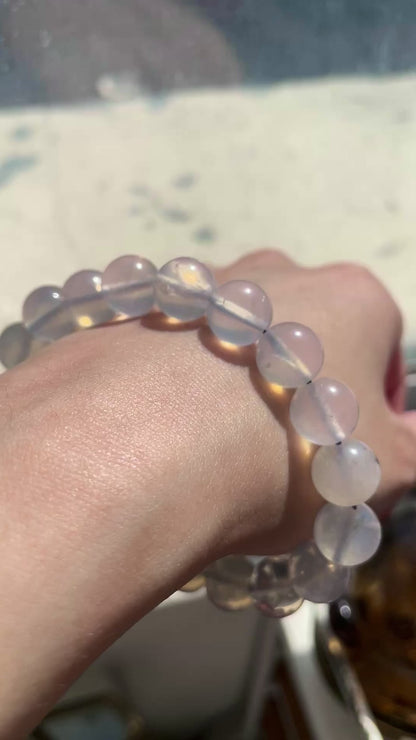 Blue Rose Quartz Bracelet