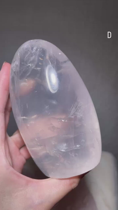 Rose Girasol/Girasol Quartz Freeform