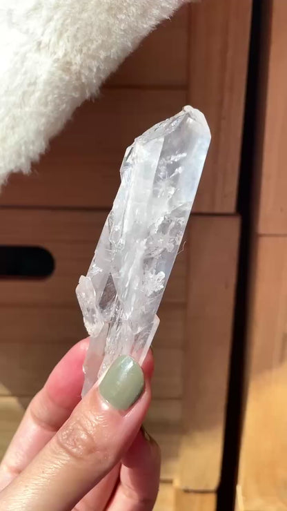 Colombian Blue Smoke Quartz Blade