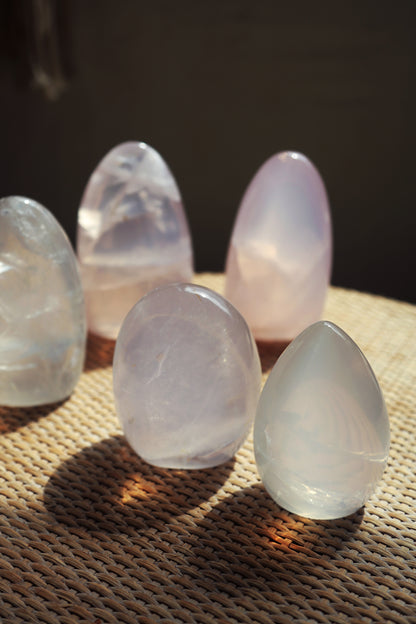 Rose Girasol/Girasol Quartz Freeform