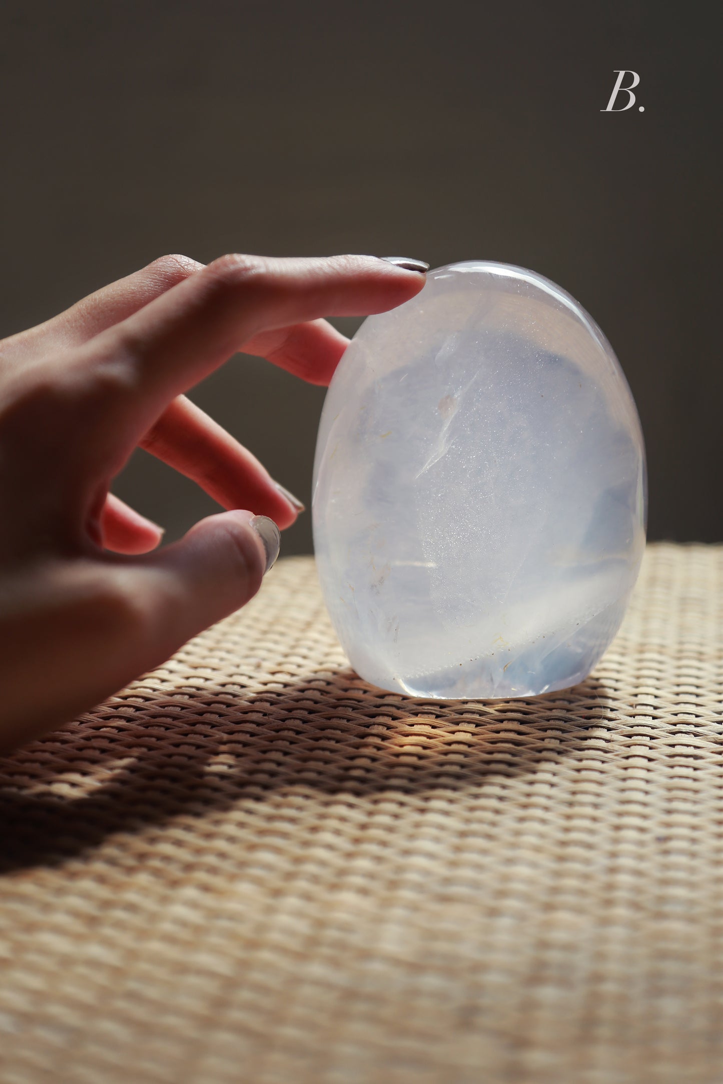 Rose Girasol/Girasol Quartz Freeform