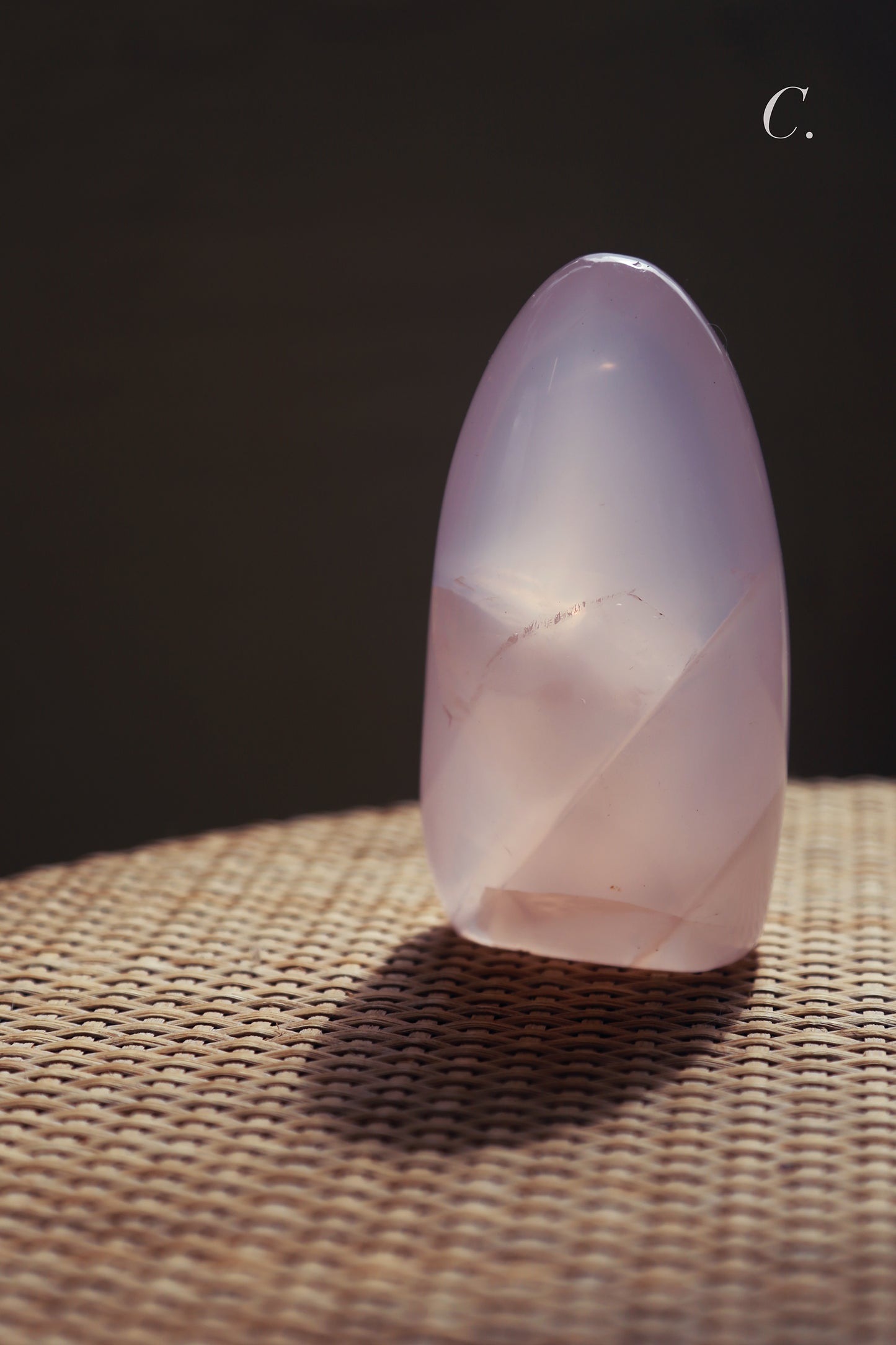 Rose Girasol/Girasol Quartz Freeform
