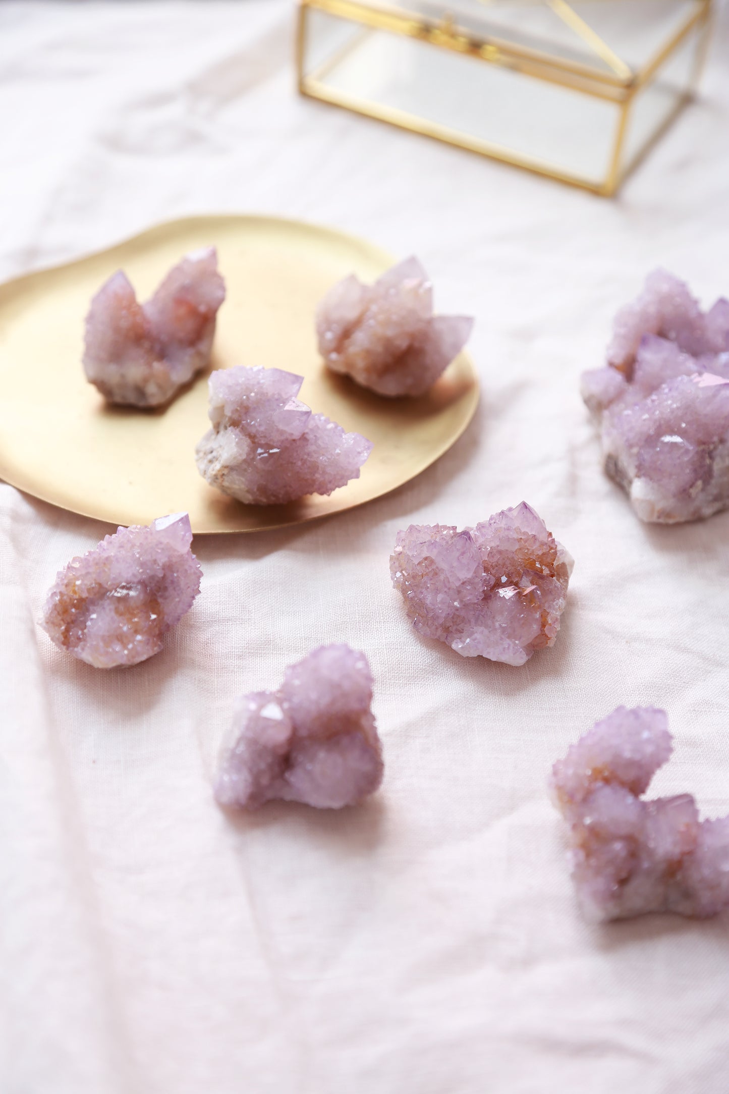 Spirit Quartz Amethyst Cluster [M]