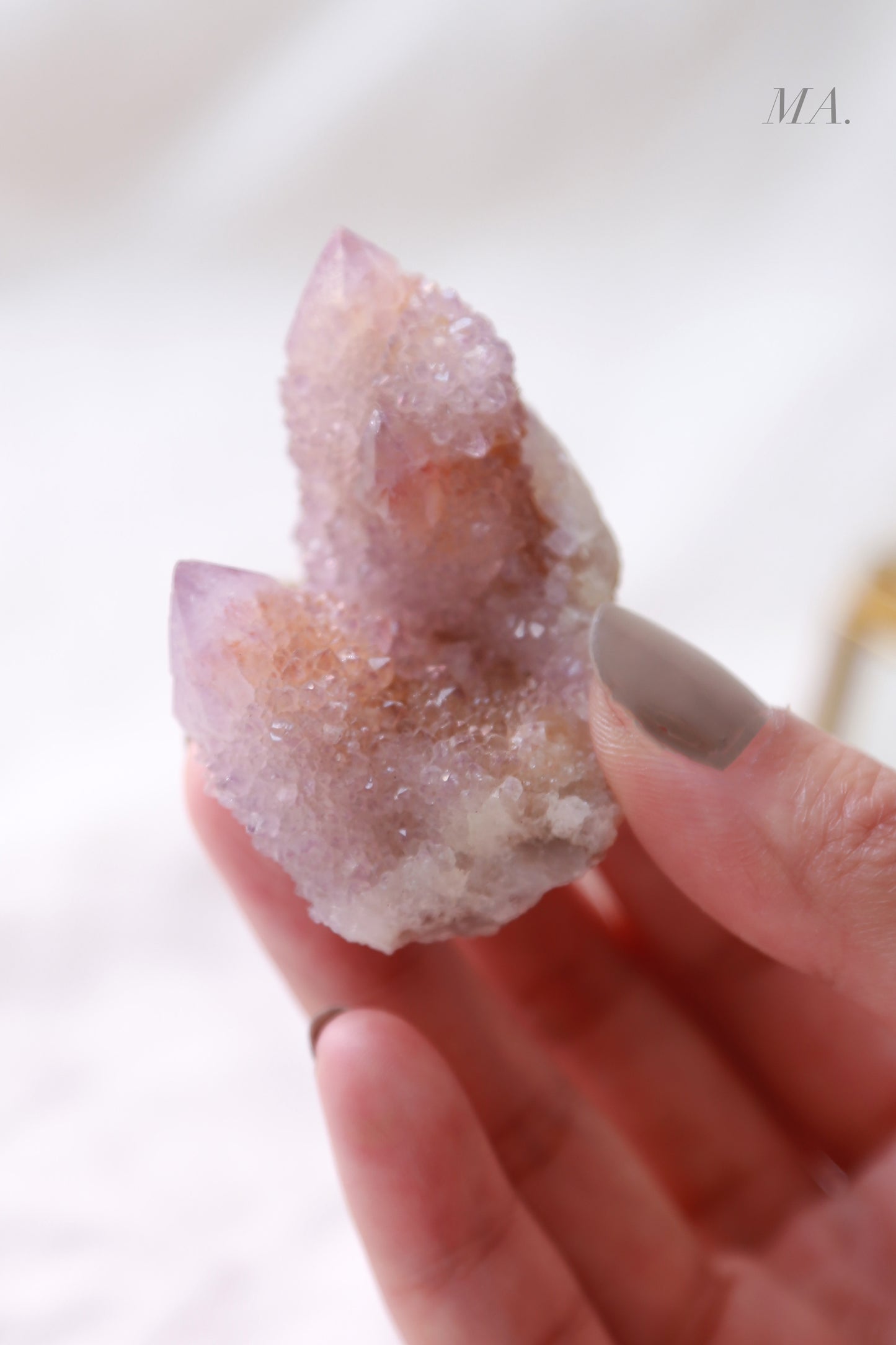 Spirit Quartz Amethyst Cluster [M]
