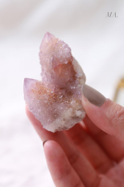 Spirit Quartz Amethyst Cluster [M]