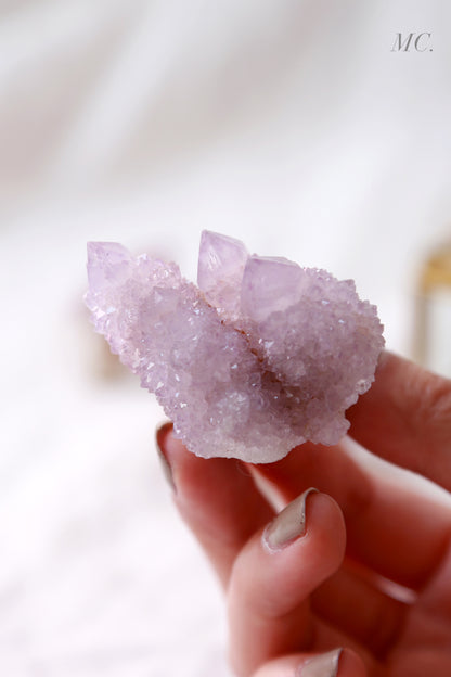 Spirit Quartz Amethyst Cluster [M]