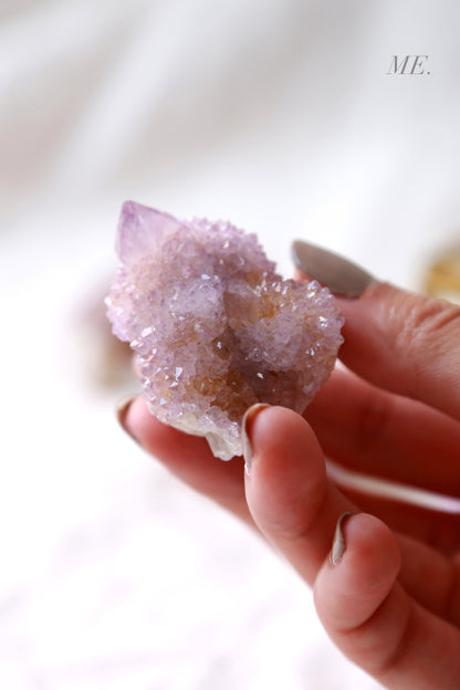 Spirit Quartz Amethyst Cluster [M]