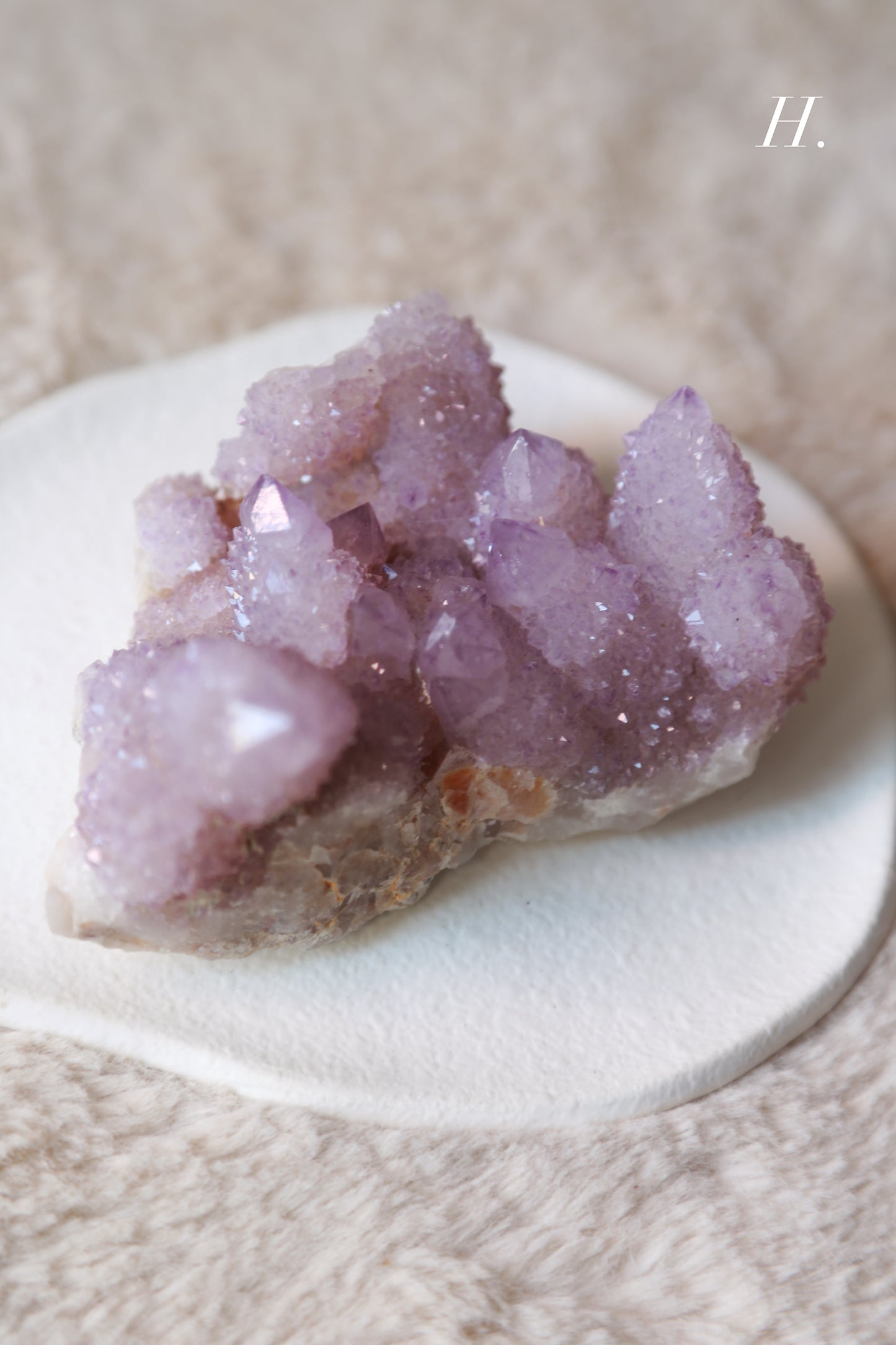 Spirit Quartz Amethyst Cluster [L]