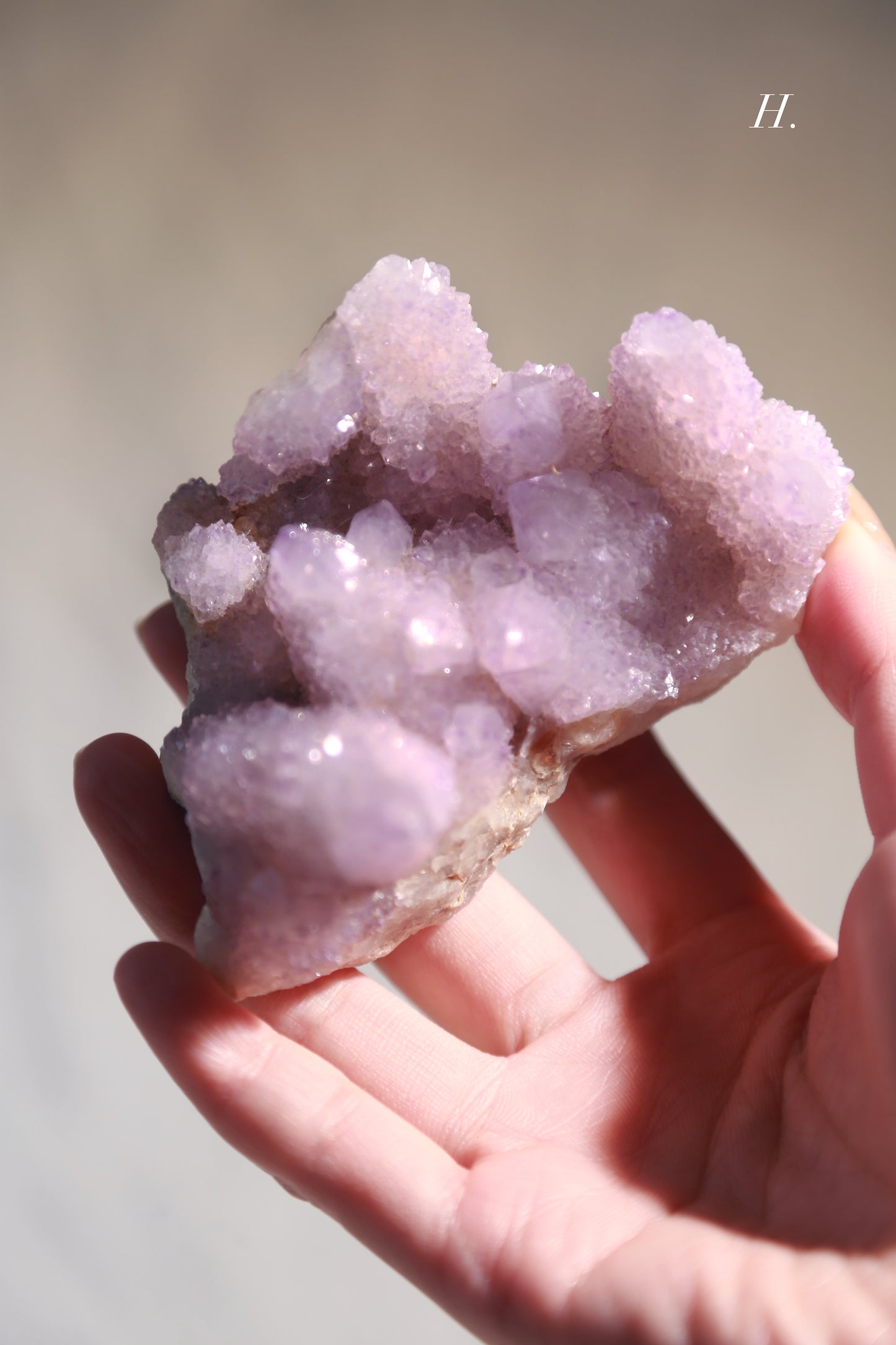 Spirit Quartz Amethyst Cluster [L]
