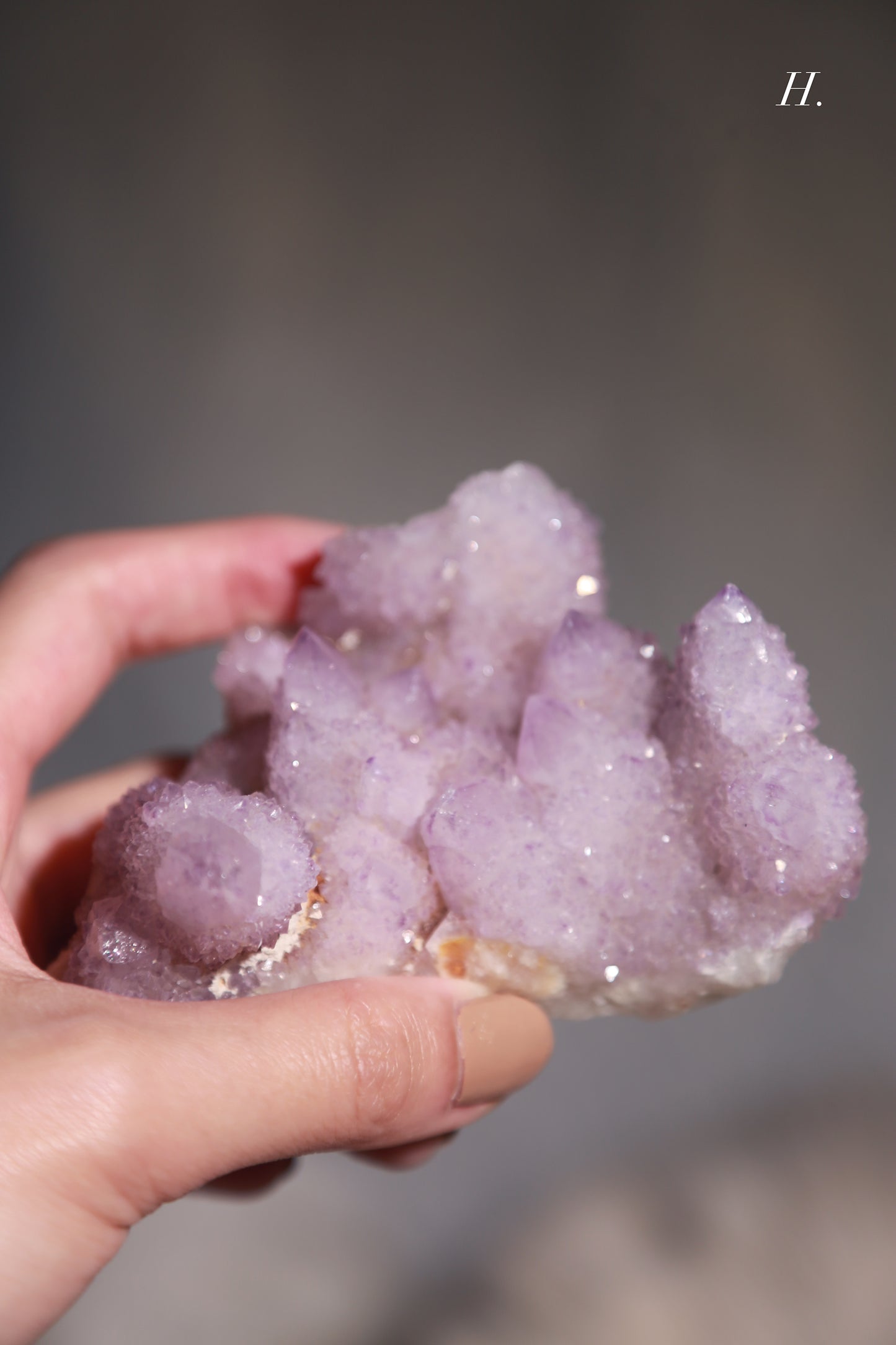 Spirit Quartz Amethyst Cluster [L]