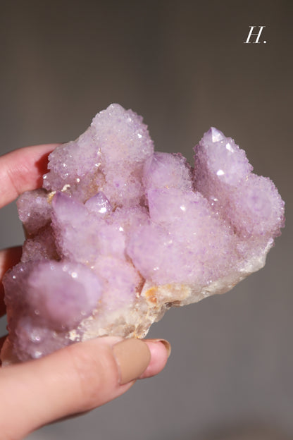 Spirit Quartz Amethyst Cluster [L]