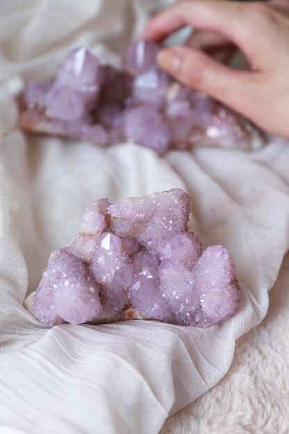 Spirit Quartz Amethyst Cluster [L]